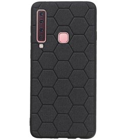 Hexagon Hard Case til Samsung Galaxy A9 2018 Black