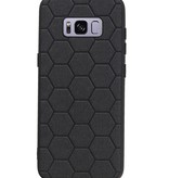 Hexagon Hard Case voor Samsung Galaxy S8 Zwart