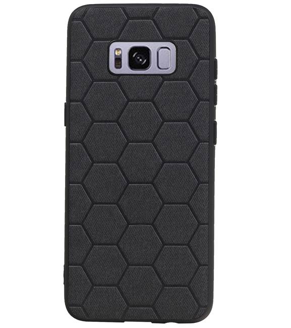 Estuche rígido hexagonal para Samsung Galaxy S8 negro