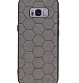 Hexagon Hard Case til Samsung Galaxy S8 Grå
