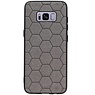 Hexagon Hard Case für Samsung Galaxy S8 Grau