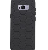 Hexagon Hard Case voor Samsung Galaxy S8 Plus Zwart