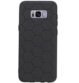 Estuche rígido hexagonal para Samsung Galaxy S8 Plus negro