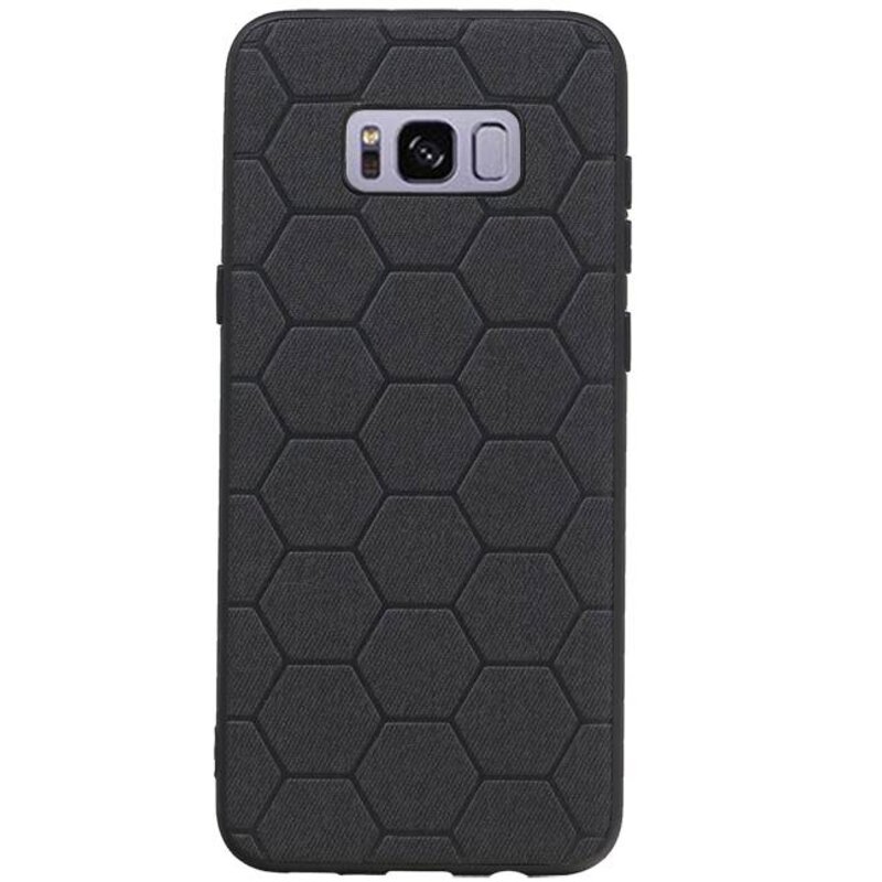 Étui rigide hexagonal pour Samsung Galaxy S8 Plus noir