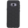 Étui rigide hexagonal pour Samsung Galaxy S8 Plus noir