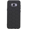 Hexagon Hard Case voor Samsung Galaxy S8 Plus Zwart