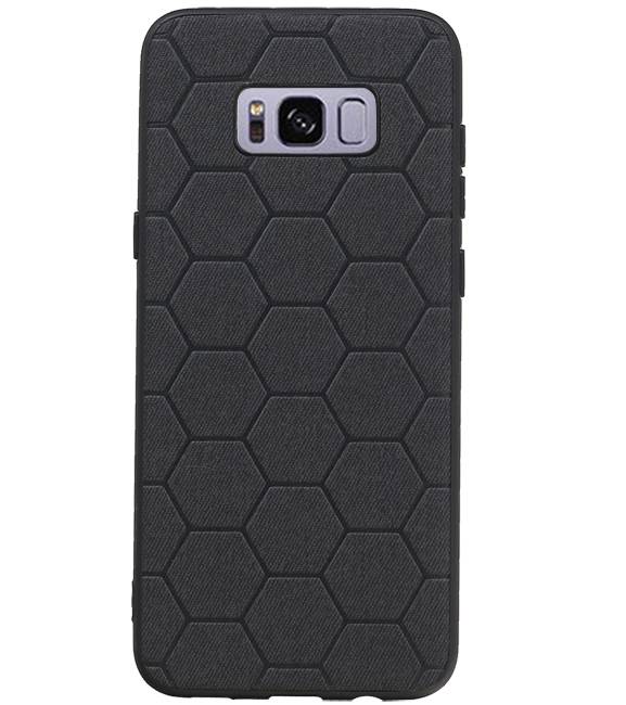 Hexagon Hard Case voor Samsung Galaxy S8 Plus Zwart