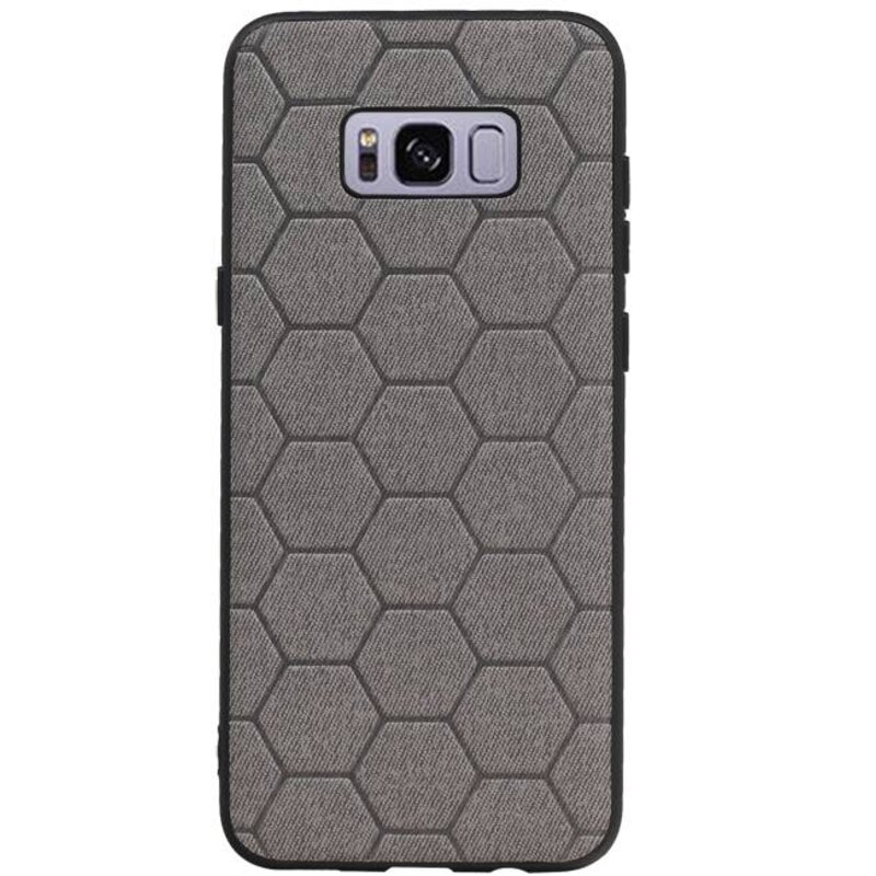 Hexagon Hard Case for Samsung Galaxy S8 Plus Gray