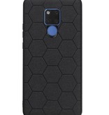 Hexagon Hard Case für Huawei Mate 20 X Schwarz