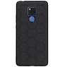 Estuche rígido hexagonal para Huawei Mate 20 X negro