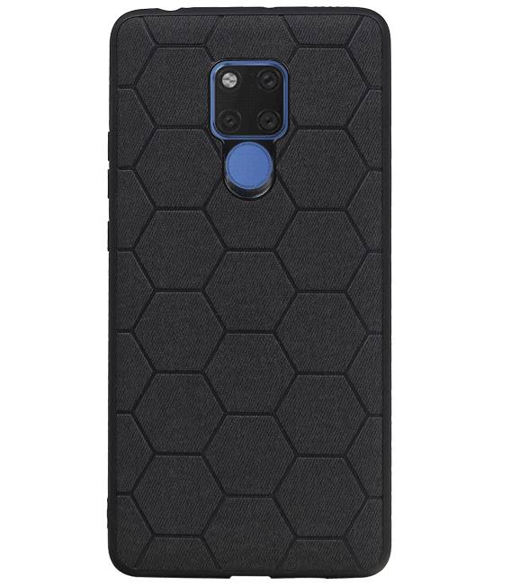 Hexagon Hard Case für Huawei Mate 20 X Schwarz