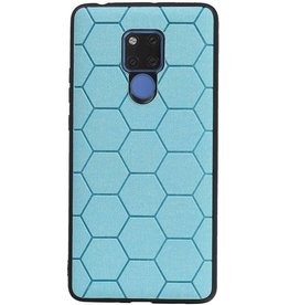 Estuche rígido hexagonal para Huawei Mate 20 X azul