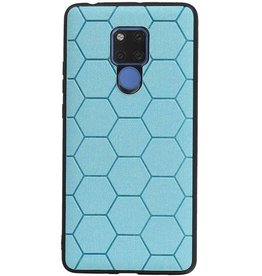 Hexagon Hard Case voor Huawei Mate 20 X Blauw
