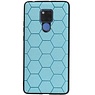 Hexagon Hard Case for Huawei Mate 20 X Blue