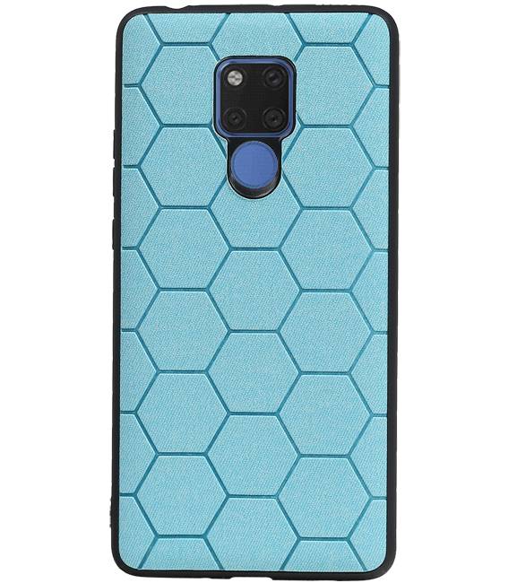 Hexagon Hard Case für Huawei Mate 20 X Blue