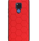 Hexagon Hard Case til Huawei Mate 20 X Red