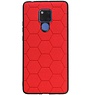 Hexagon Hard Case für Huawei Mate 20 X Rot