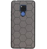 Estuche rígido hexagonal para Huawei Mate 20 X gris