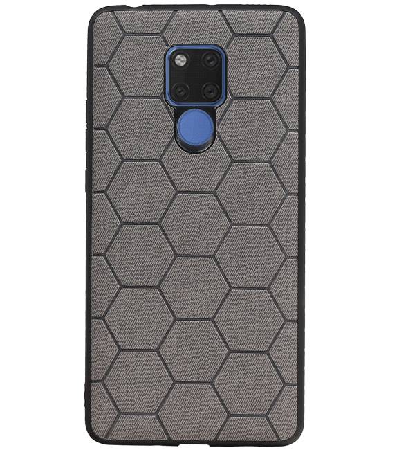 Hexagon Hard Case til Huawei Mate 20 X Gray