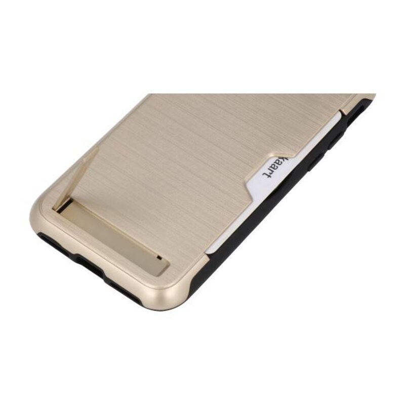 Tough Armor Card Stand Stand Case til Note 9 Gold