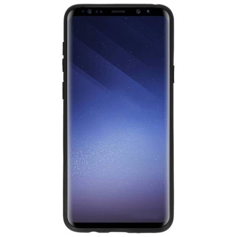 Custodia Stand per Armor Card resistente per Galaxy S9 Plus Red