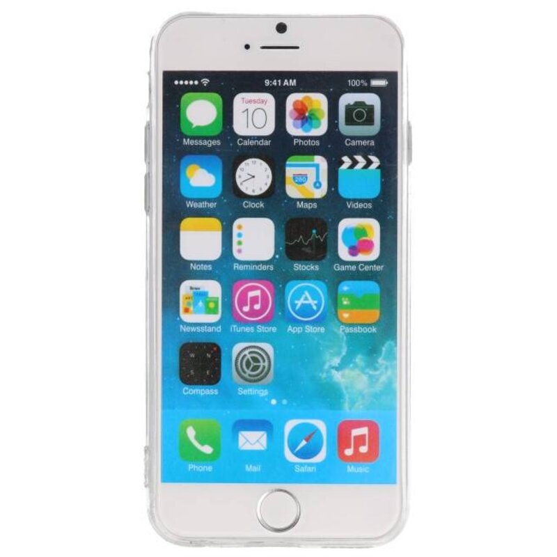 Coque rigide d'impression pour iPhone 6 Marble White