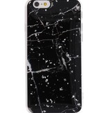 Estuche rígido de impresión para iPhone 6 Marble Black