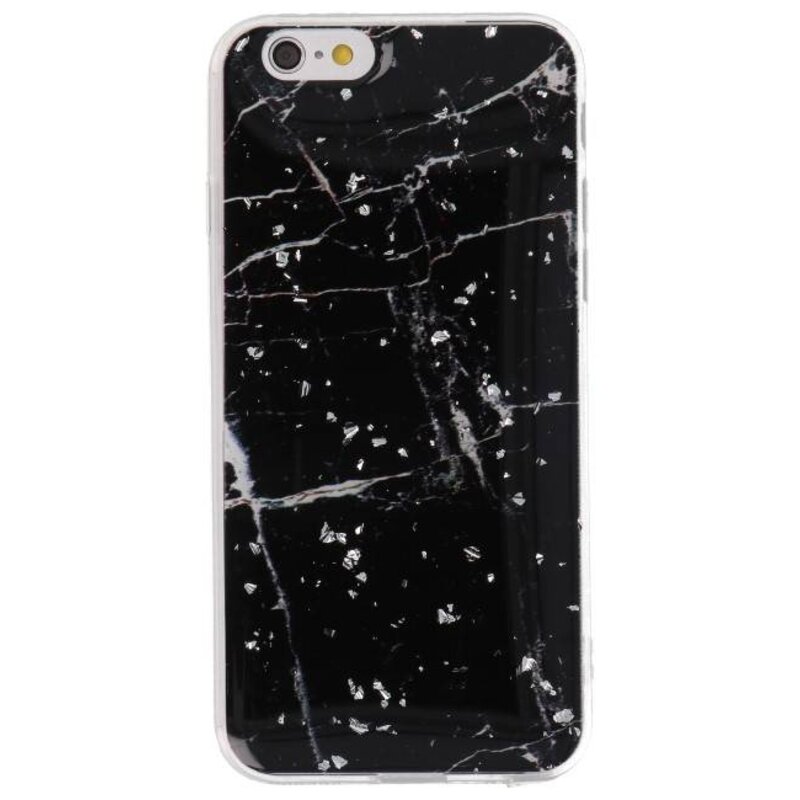 Print Hardcase for iPhone 6 Marble Black