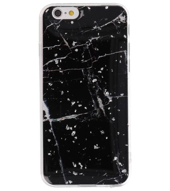 Print Hardcase voor iPhone 6 Marble Zwart