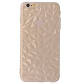 Coques en silicone de style géométrique transparent pour iPhone 6p