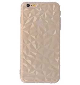 Coques en silicone de style géométrique transparent pour iPhone 6p