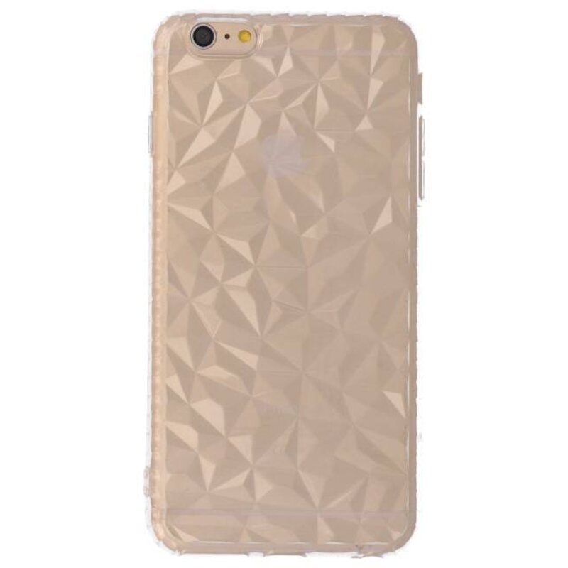 Custodie in silicone stile geometrico trasparente per iPhone 6p