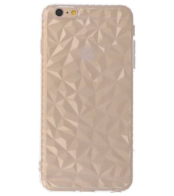 Transparant Geometric Style Siliconen Hoesjes voor iPhone 6p