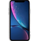 Transparente geometrische Silikonkoffer für iPhone XR