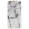 Print Hardcase voor iPhone 6 Plus Marble Wit