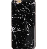 Print Hardcase voor iPhone 6 Plus Marble Zwart