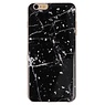 Estuche rígido de impresión para iPhone 6 Plus Marble Black