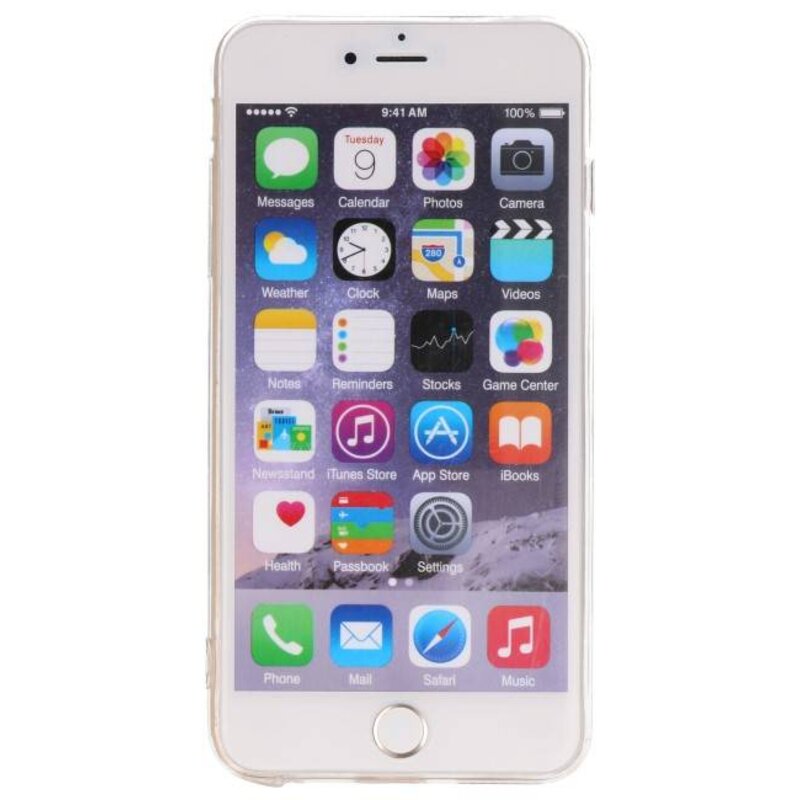 Print Hardcase for iPhone 6 Plus Marble Black