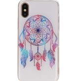 Estuche rígido de impresión para iPhone X / XS Dreamcatcher