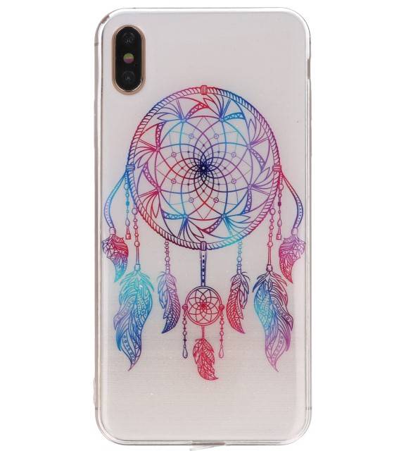 Estuche rígido de impresión para iPhone XS Max Dreamcatcher