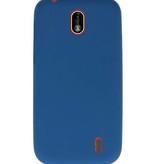 Color TPU Case for Nokia 1 Navy