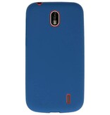 Custodia in TPU a colori per Nokia 1 Navy