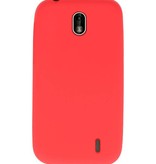 Color TPU Case for Nokia 1 Red