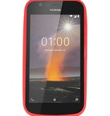 Farb-TPU-Hülle für Nokia 1 Rot