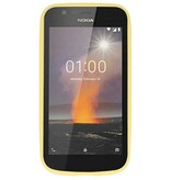 Coque TPU Couleur pour Nokia 1 Jaune