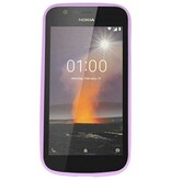 Funda TPU en color para Nokia 1 Purple