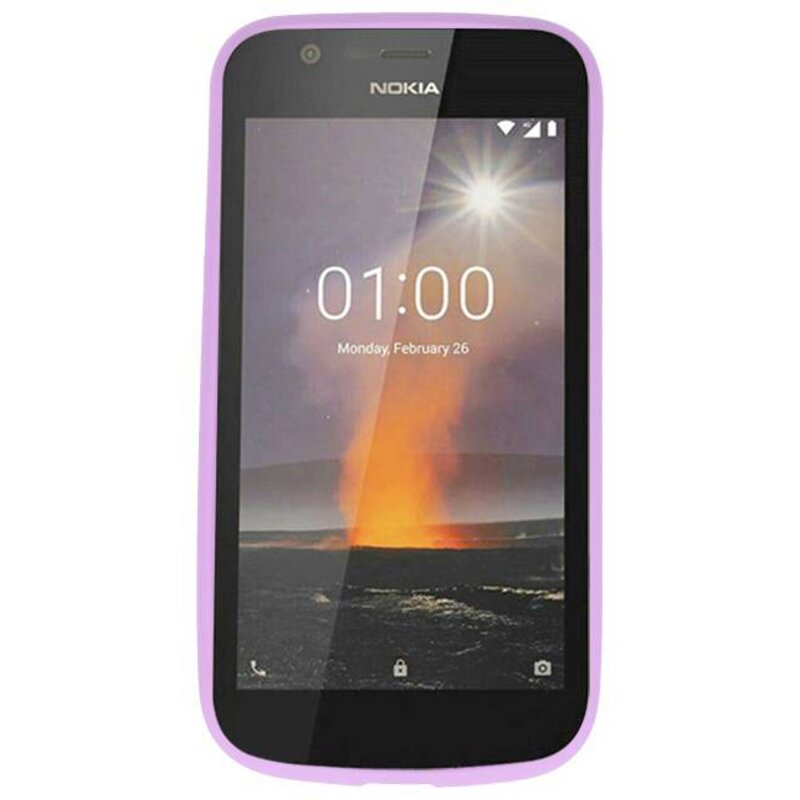 Coque TPU Couleur pour Nokia 1 Violet