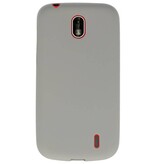 Farb-TPU-Hülle für Nokia 1 Grey