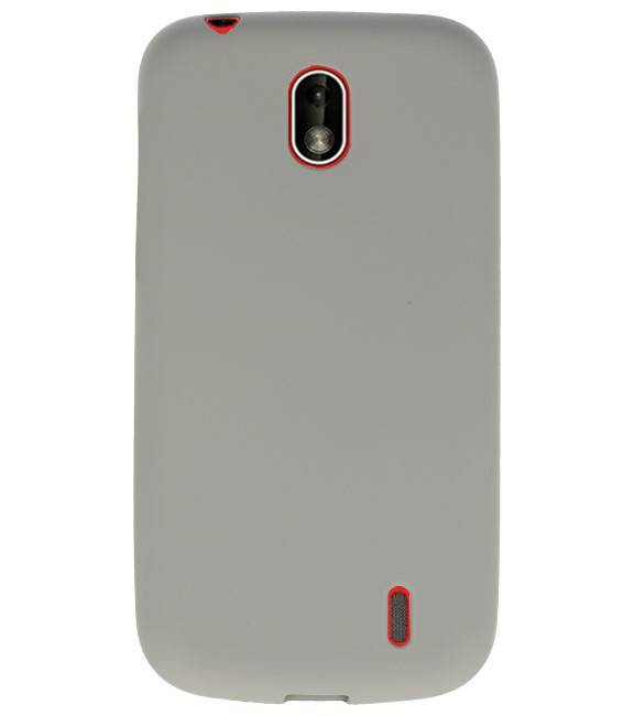 Coque TPU couleur pour Nokia 1 Grey