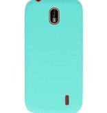 Coque TPU couleur pour Nokia 1 Turquoise